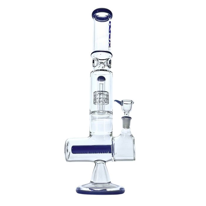 FusionFlow 16" Rock Glass Dual-Chamber Matrix Bong