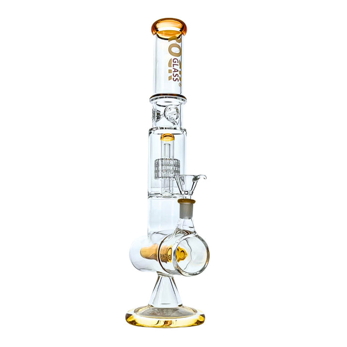 FusionFlow 16" Rock Glass Dual-Chamber Matrix Bong
