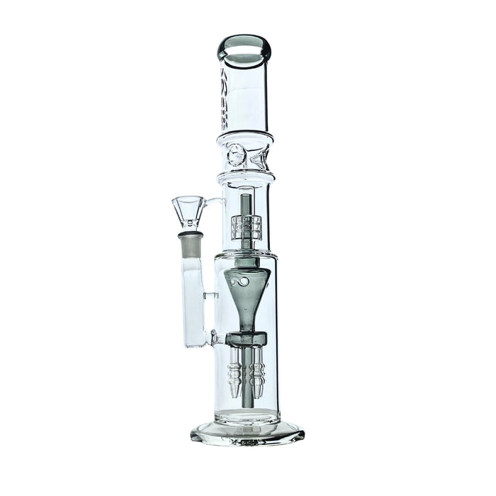 Rock Glass 16" Cyclone Chamber Perc Bong