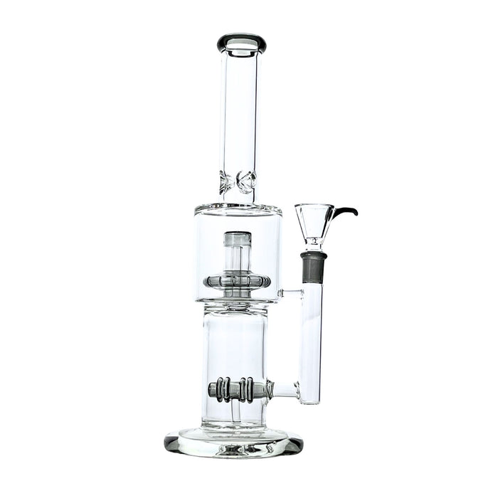 Twin-Pulse 12" Dual-Stage Percolator Bong