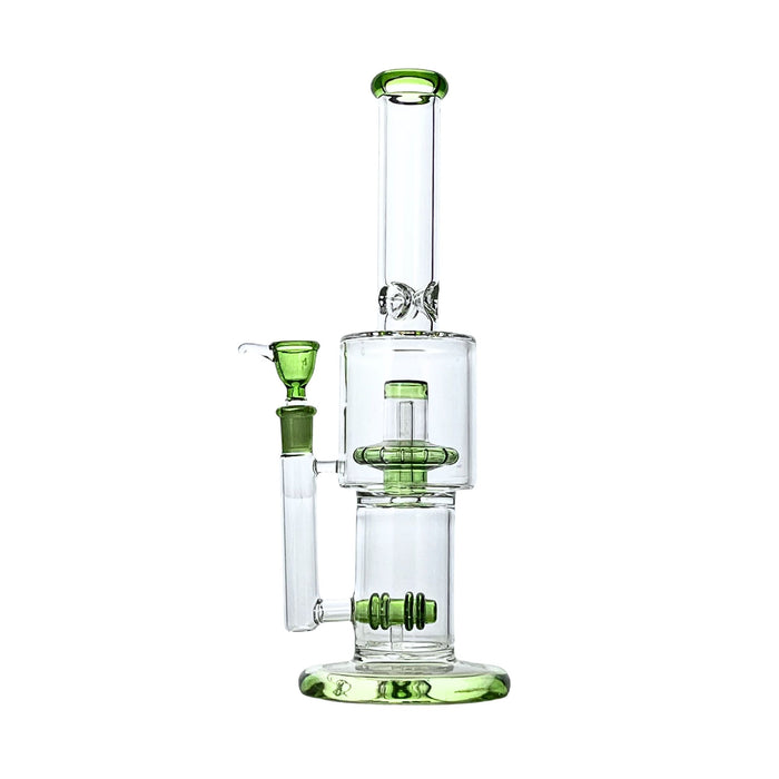 Twin-Pulse 12" Dual-Stage Percolator Bong