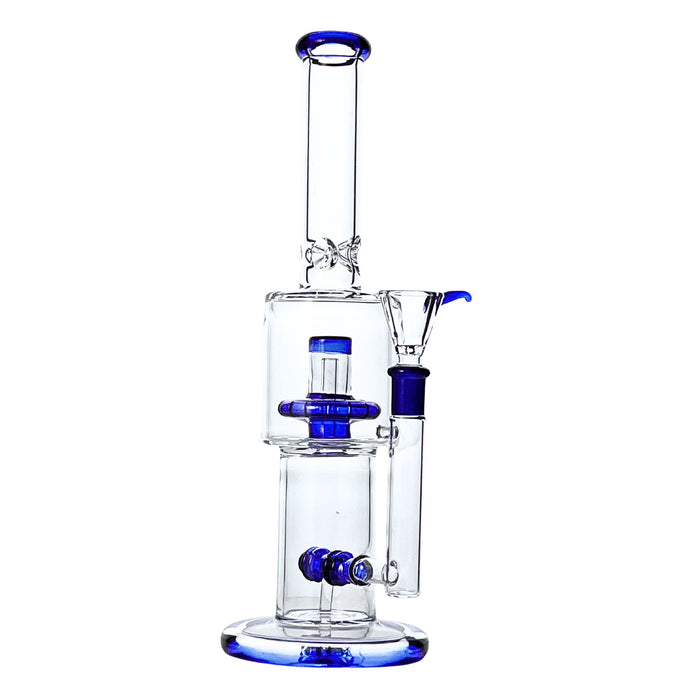 Twin-Pulse 12" Dual-Stage Percolator Bong