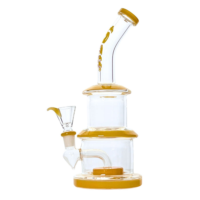 Rock Glass Double Stack 10" Bong