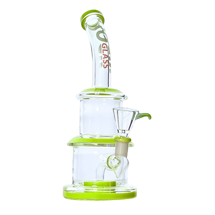 Rock Glass Double Stack 10" Bong