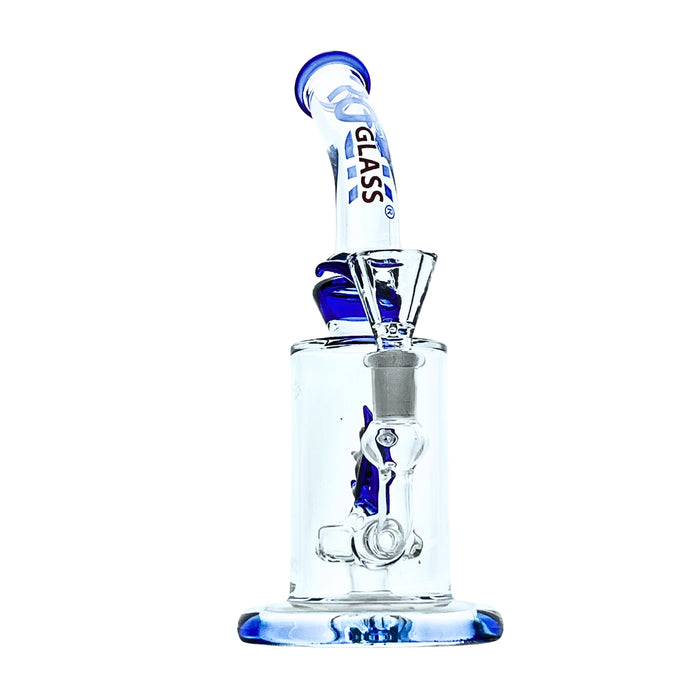 Rock Glass BubbleFlow 10″ Bong