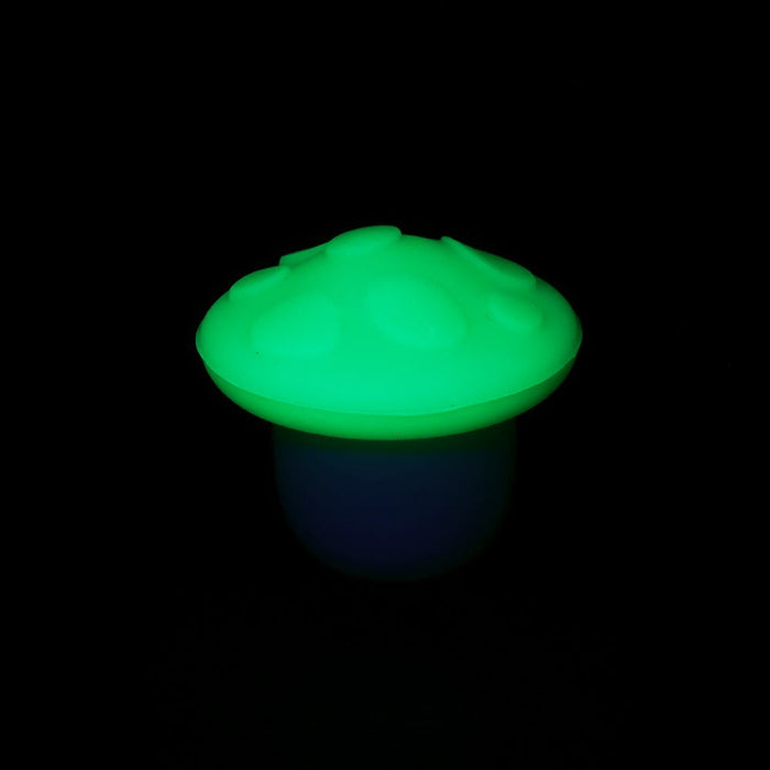 25CT JAR - Mushroom Silicone Concentrate Container - 5ml / Assorted Colors