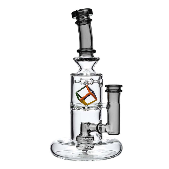 Hypercube Kinetic Spinning Cube Glass Rig