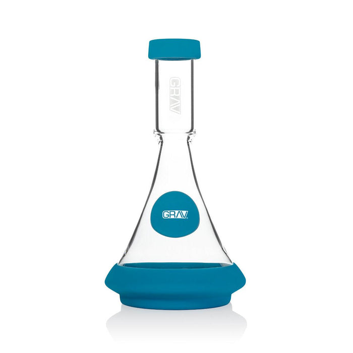 GRAV Glass Deco Beaker in Silicone