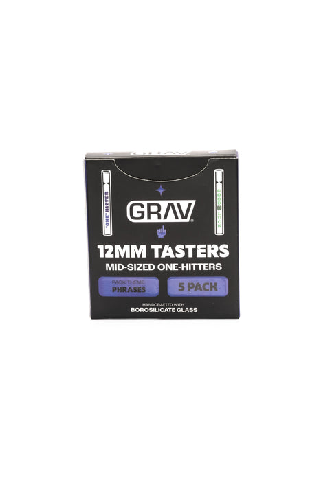GRAV® Graphic Tasters, 12mm 5-Pack