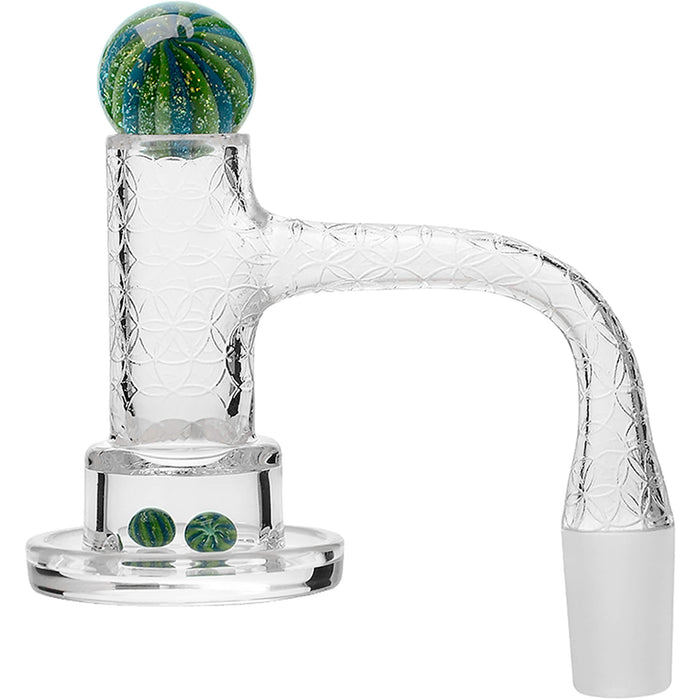 TEXTURED MARBLE FLAT-TOP BANGER COMBO SET