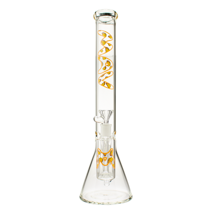 18" x 5mm Taco Beaker Bong + Ash Catcher Combo