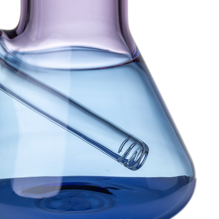 BigFun! Tricolor Glass Bong – 14 mm – 8″