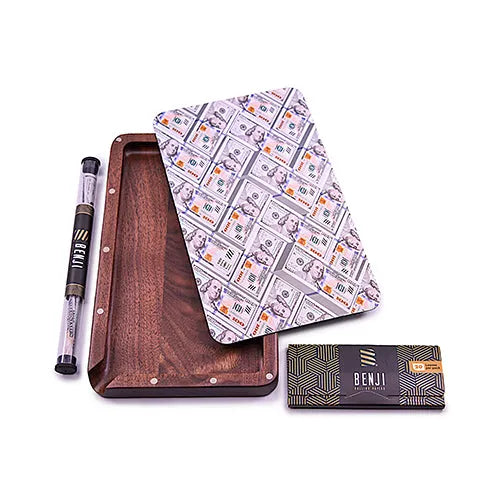 Benji - Walnut Tray w/ Magnetic Lid Kit