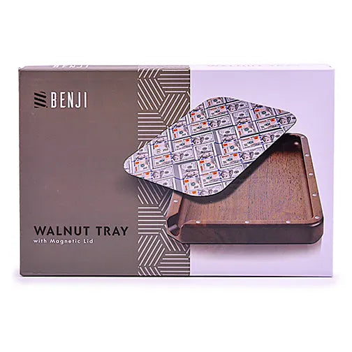 Benji - Walnut Tray w/ Magnetic Lid Kit