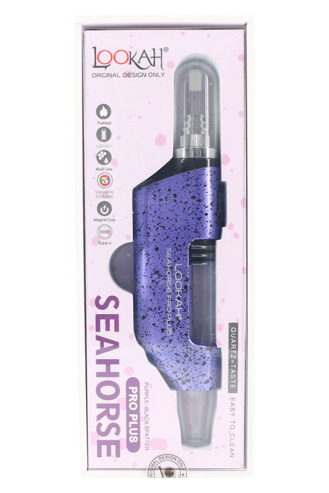 Lookah Splatter Seahorse Pro Plus Electric Dab Pen – 650 mAh