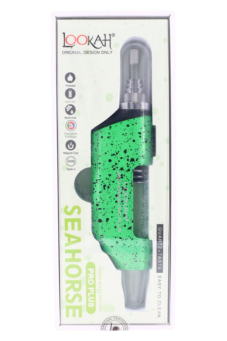 Lookah Splatter Seahorse Pro Plus Electric Dab Pen – 650 mAh