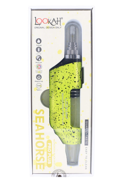 Lookah Splatter Seahorse Pro Plus Electric Dab Pen – 650 mAh