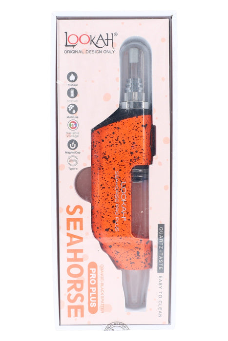 Lookah Splatter Seahorse Pro Plus Electric Dab Pen – 650 mAh