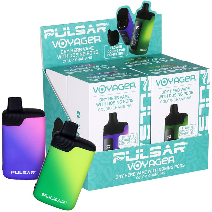 4CT DISPLAY - Pulsar Voyager Dry Herb Vaporizer - 2000mAh