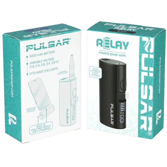 Pulsar 510 Relay Power Bank Vaporizer - 5000mAh