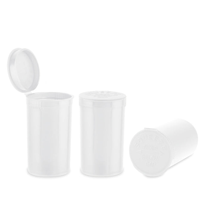 Loud Lock Plastic Pop Top - 19 Dram - 225pc - Child Resistant