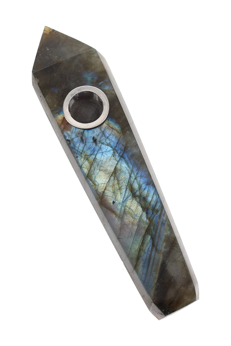 Astral Project 4″ Gemstone Jewel Pipe – Choose Your Stone