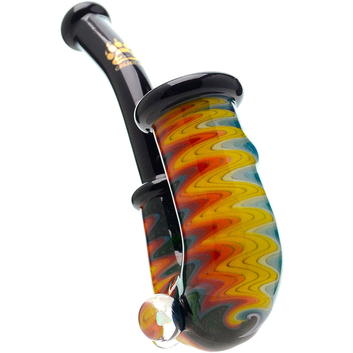 WIG WAG HAND PIPE WITH OPAL