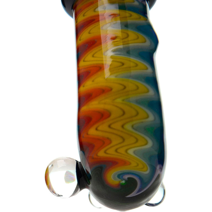 WIG WAG HAND PIPE WITH OPAL