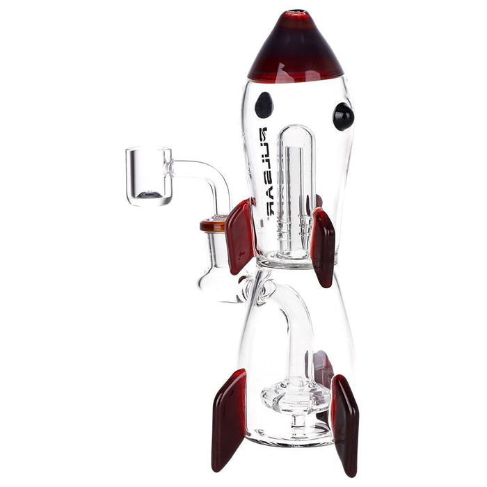 Pulsar Rocket Ship Glass Dab Rig - 8.25" / 14mm F