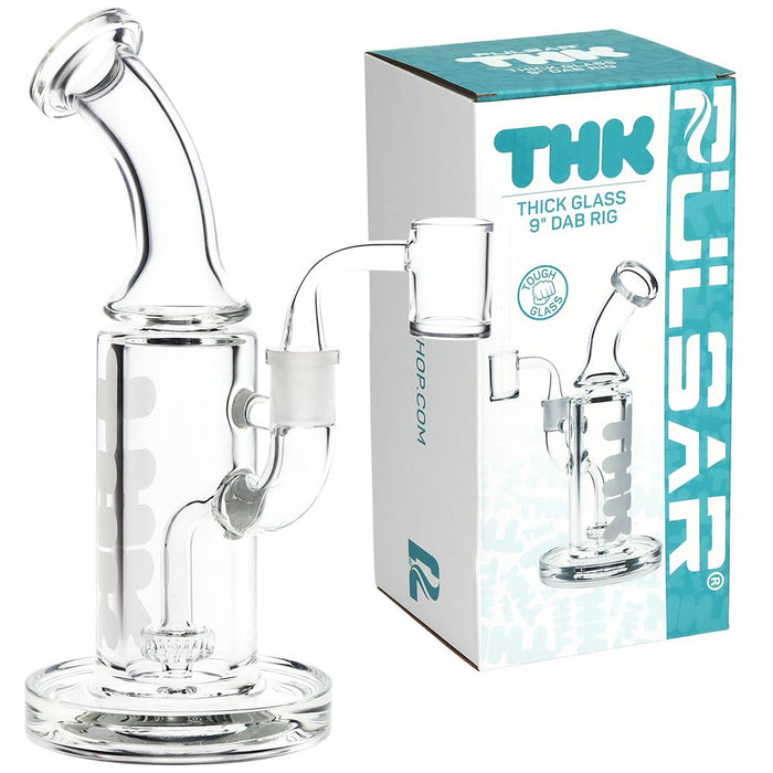 Pulsar "THK" 9mm Glass Dab Rig - 9" / 14mm F