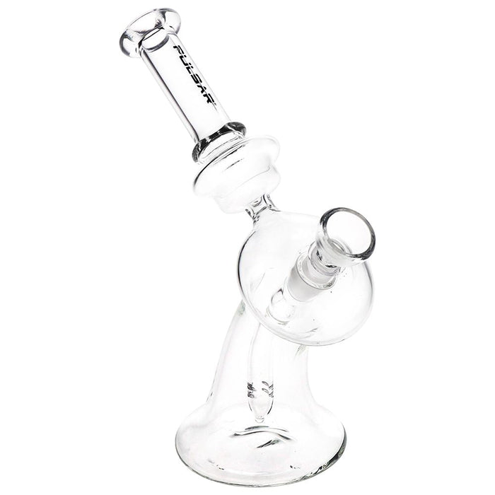 Pulsar Kicked Back Glass Water Pipe - 7.75" / 14mm F