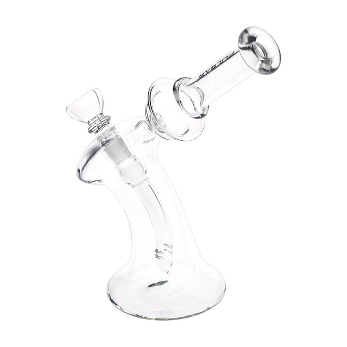 Pulsar Kicked Back Glass Water Pipe - 7.75" / 14mm F