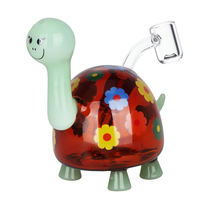 SeshGear Hippy Turtle Glass Dab Rig - 5" / 14mm F