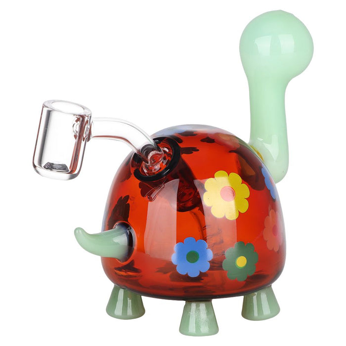 SeshGear Hippy Turtle Glass Dab Rig - 5" / 14mm F