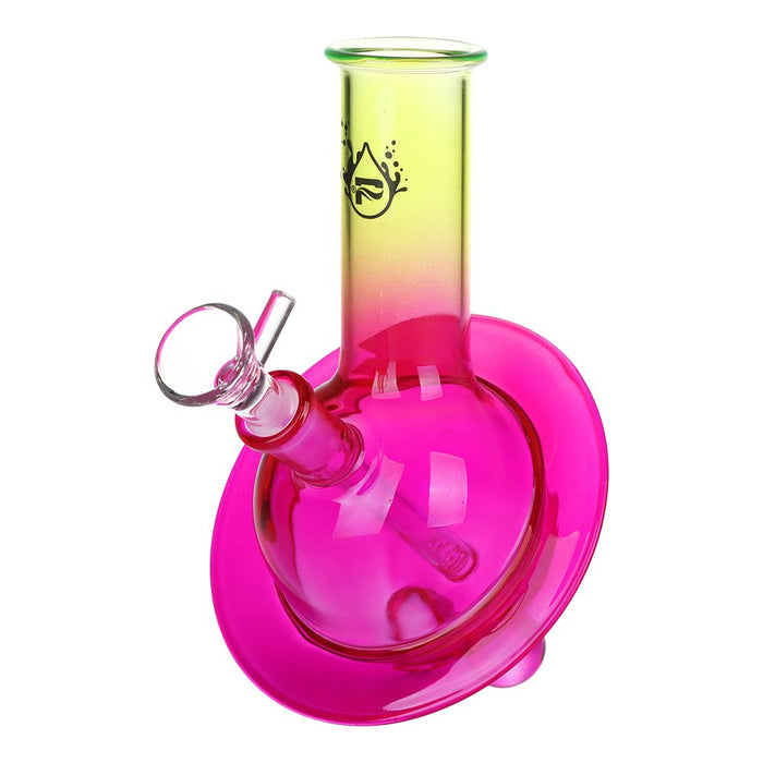 2CT BUNDLE - Pulsar Rings of Uranus Glass Water Pipe - 6.5" / 14mm F / Assorted Colors