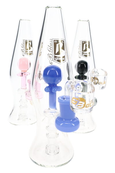 6B Glass Stemless Lava Lamp Dab Rig – 8″ – Assorted Colors