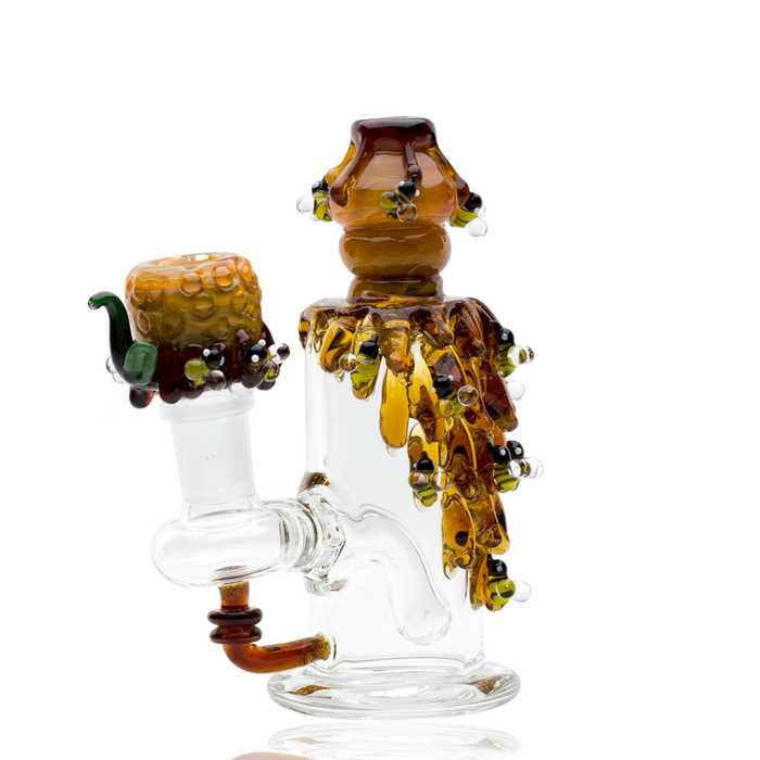 Empire Glassworks “Beehive” Glass Nano Rig – 5½″ – US-Made