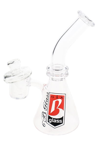 6B Glass Mini Quartz Dab Rig – Quartz Banger & Carb Cap – 5″