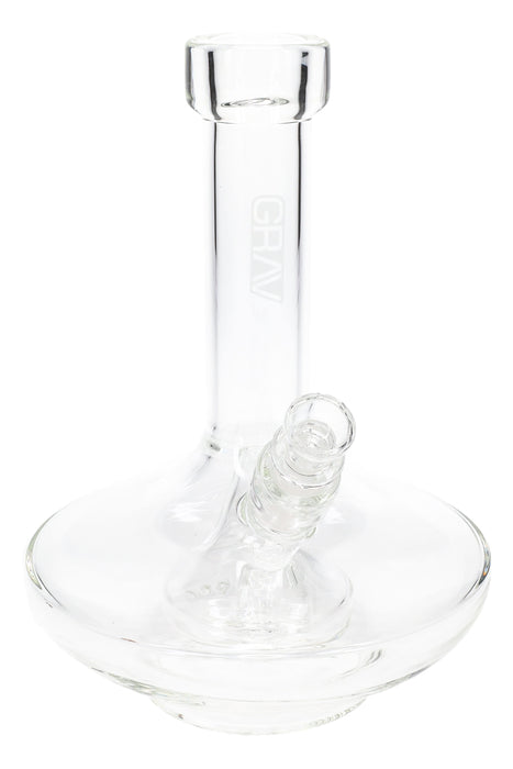 GRAV Small Wide Base Bong – 7½″ – 14.5 mm Bowl