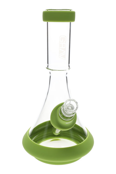 GRAV 9.5″ Deco Beaker Bong – Silicone Skin