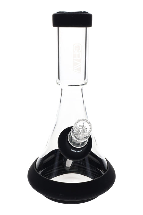 GRAV 9.5″ Deco Beaker Bong – Silicone Skin
