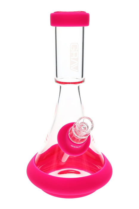 GRAV 9.5″ Deco Beaker Bong – Silicone Skin