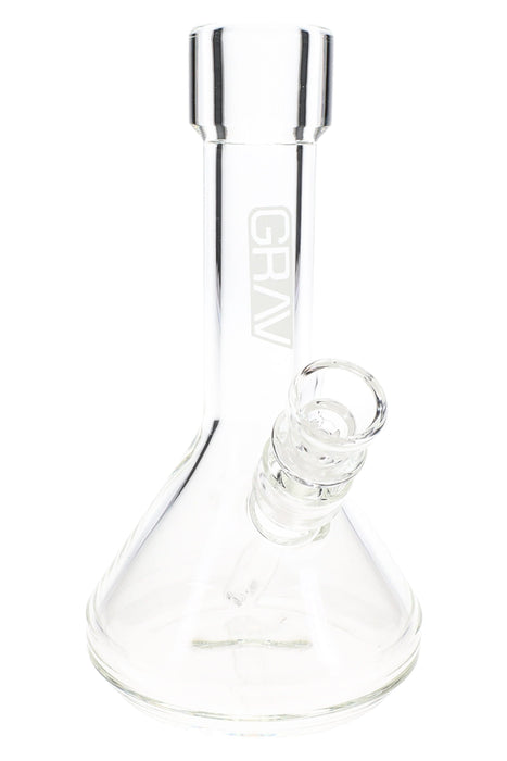 GRAV Mini Beaker Glass Bong – 6″ – Clear