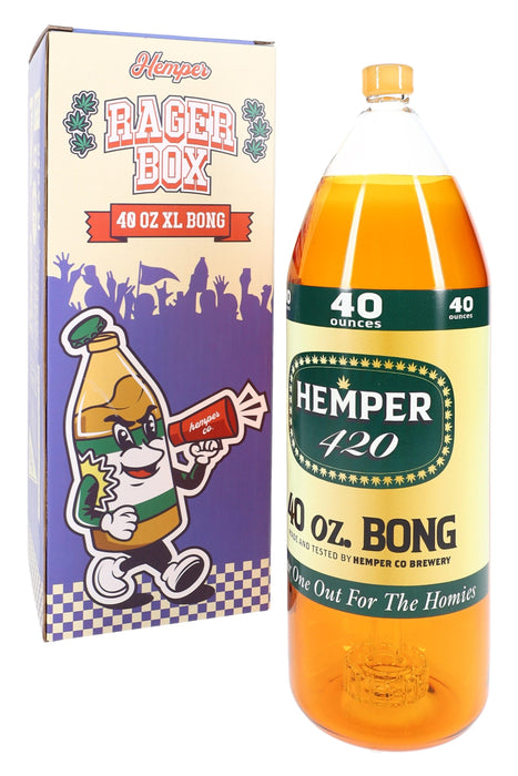 Hemper Forty Ounce XL Glass Bong – 9.5″