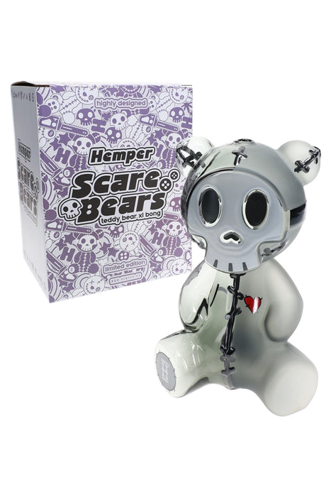 Hemper Scare Bears Teddy Bear XL Bong – 7″ – Ball Perc