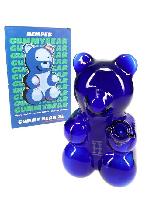 Hemper Gummy Bear XL Glass Bong – 8½″