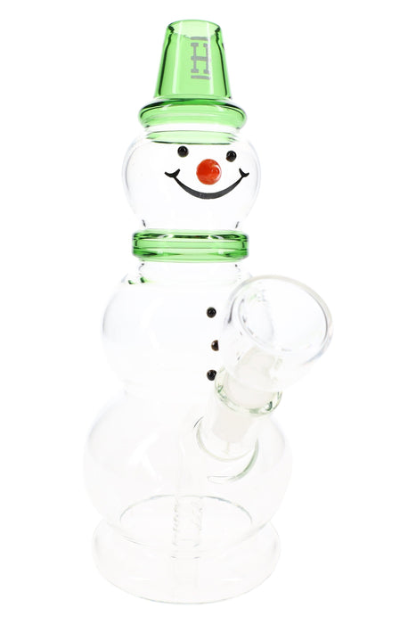Hemper Snowman Glass Bong – 8″