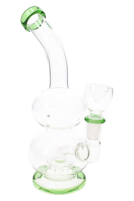 Hemper 6" Tornado Vortex Glass Bong w/ Showerhead Perc