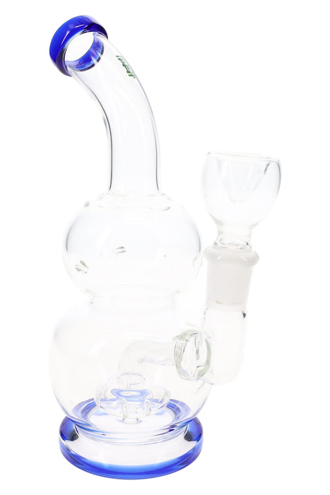 Hemper 6" Tornado Vortex Glass Bong w/ Showerhead Perc