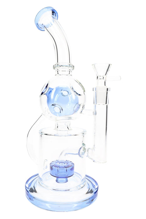 GoG Stemless Fabergé Recycler Bong – 11½″ – Drum Perc